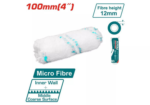 Manchon Microfibre 100 Mm THT85431 Pour Rouleau Peinture Murs Plafonds - TOTAL TOOLS TUNISIA Site officiel | Station d'outils