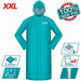 Manteau Imperméable Professionnel Avec Capuche Turquoise XXL THTRC031 TOTAL PVC Neuf 0,33mm - TOTAL TOOLS TUNISIA Site officiel | Station d'outils