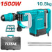 Marteau Démolition 1500W – TOTAL TUNISIA Béton – TH215002 - TOTAL TOOLS TUNISIA Site officiel | Station d'outils