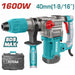 Marteau Perforateur 1600W Pro TOTAL TUNISIA TH1163855 - TOTAL TOOLS TUNISIA Site officiel | Station d'outils