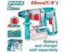 Marteau perforateur sans fil TOTAL TRHLI22208 – 20V Brushless - TOTAL TOOLS TUNISIA Site officiel | Station d'outils