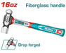 Marteau Précision 16 Oz Tête Double TOTAL THBPH61016 - TOTAL TOOLS TUNISIA Site officiel | Station d'outils