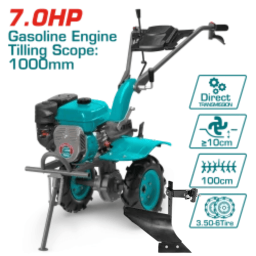 Motoculteur À Essence 7 HP Modèle TGC12006 Par TOTAL Puissant Et Polyvalent Pour Cultures Profondes - TOTAL TOOLS TUNISIA Site officiel | Station d'outils