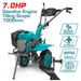 Motoculteur À Essence 7 HP Modèle TGC12006 Par TOTAL Puissant Et Polyvalent Pour Cultures Profondes - TOTAL TOOLS TUNISIA Site officiel | Station d'outils