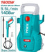 Nettoyeur Pression 140Bar1600W Total Tunisia Auto TGT11336 - TOTAL TOOLS TUNISIA Site officiel | Station d'outils