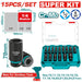 offret de Douilles à Chocs TOTAL THKISD12158L – 15 Pièces - TOTAL TOOLS TUNISIA Site officiel | Station d'outils