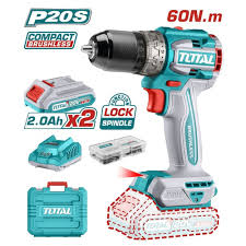 Perceuse À Percussion Sans Fil Compacte 20V Total TDLI20602 - TOTAL TOOLS TUNISIA Site officiel | Station d'outils