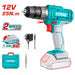 Perceuse Sans Fil 12V 25 Nm 2 Vitesses LED Lithium Ion 1.5Ah x2 TOTAL - TOTAL TOOLS TUNISIA Site officiel | Station d'outils