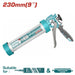 Pistolet Silicone 9 Pouces Aluminium Poignée Solide Total THT20109 Outil Professionnel Quincaillerie - TOTAL TOOLS TUNISIA Site officiel | Station d'outils