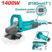 PONCEUSE 180MM 1400W TP11418026 - TOTAL TOOLS TUNISIA Site officiel | Station d'outils