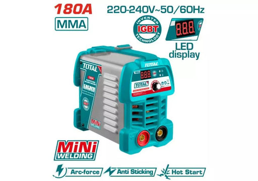 Poste Soudure MMA 180A Total Inverter IGBT 220 240V LED - TOTAL TOOLS TUNISIA Site officiel | Station d'outils