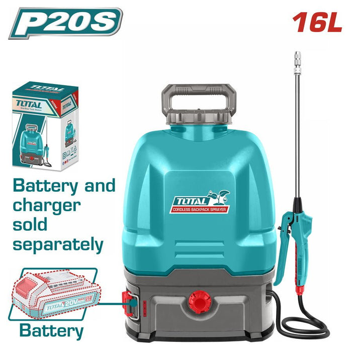 PULVERISATEUR 16L 20V S/B TSPLI2016 - TOTAL TOOLS TUNISIA Site officiel | Station d'outils