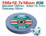 ROUE A MEULER D150 P36 TAC1506023 - TOTAL TOOLS TUNISIA Site officiel | Station d'outils