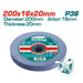 ROUE A MEULER D200 P36 TAC2008016 - TOTAL TOOLS TUNISIA Site officiel | Station d'outils