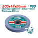 ROUE A MEULER D200 P80 TAC2008017 - TOTAL TOOLS TUNISIA Site officiel | Station d'outils
