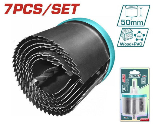 Scies Cloches 7 Pièces Découpe Bois Total Tunisie TACSH3071 - TOTAL TOOLS TUNISIA Site officiel | Station d'outils