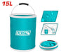Seau Pliant Imperméable 15L Modèle TGTFB15 Total Camping - TOTAL TOOLS TUNISIA Site officiel | Station d'outils