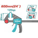Serre-joint rapide TOTAL THT1346802 – 600 mm / 135 kg - TOTAL TOOLS TUNISIA Site officiel | Station d'outils