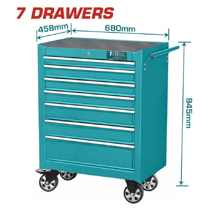 SERVANTE VIDE 7 TIROIRS THRC02071P - TOTAL TOOLS TUNISIA Site officiel | Station d'outils