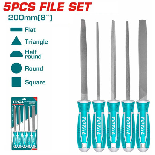Set Limes Ergonomiques 200mm Poignée Total Tunisia T5LIM tht918516 - TOTAL TOOLS TUNISIA Site officiel | Station d'outils
