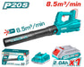 Souffleur A B 115KMH Total 20V TABLI203235 Compact Léger - TOTAL TOOLS TUNISIA Site officiel | Station d'outils