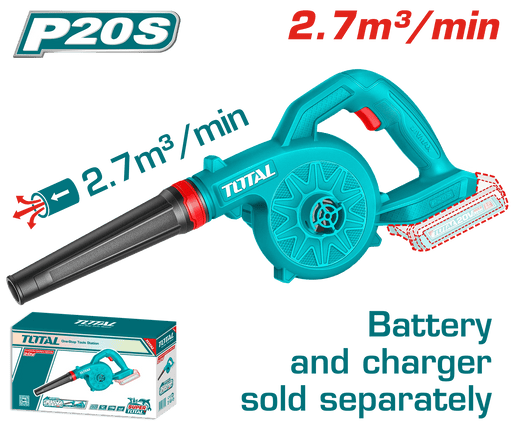 Souffleur Sans Fil TOTAL P20S 20V Léger Puissant Pour Nettoyage Pro - TOTAL TOOLS TUNISIA Site officiel | Station d'outils