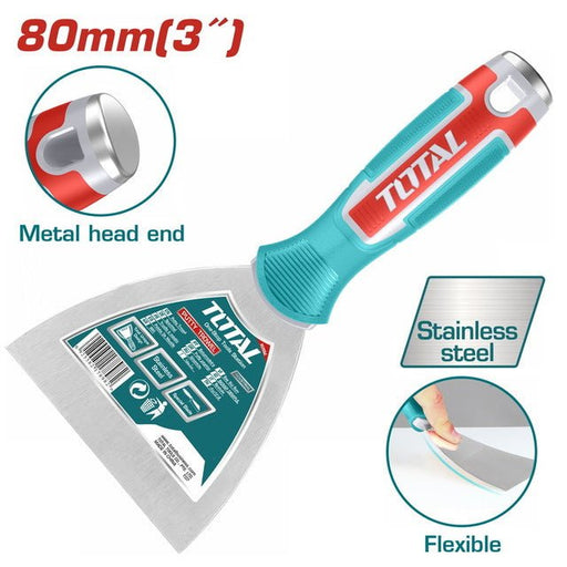 SPATULE A ENDUIT 80MM THT83806 - TOTAL TOOLS TUNISIA Site officiel | Station d'outils