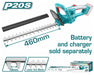 Taille - Haie Sans Fil 20 V TOTAL THTLI20018 Avec Lame Découpée Au Laser 460 Mm Et Écartement 18 Mm - TOTAL TOOLS TUNISIA Site officiel | Station d'outils