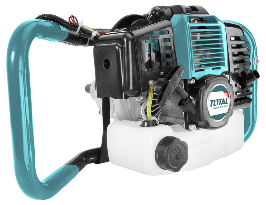 Tarière à Essence 52CC 2 Temps - 1.9 KW - Portable - Pour Jardin, Plantation, Clôtures (Foret Non Inclus) - 9