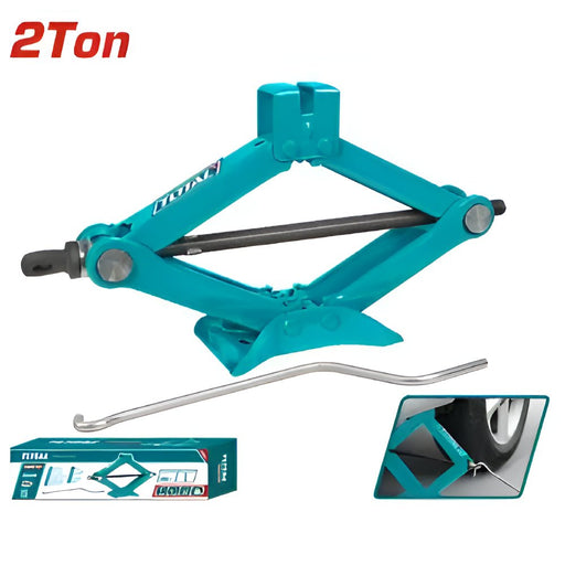 THT101021 - Cric Ciseau TOTAL 2T Hauteur 120 - 395mm Utilité - TOTAL TOOLS TUNISIA Site officiel | Station d'outils