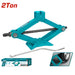 THT101021 - Cric Ciseau TOTAL 2T Hauteur 120 - 395mm Utilité - TOTAL TOOLS TUNISIA Site officiel | Station d'outils