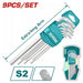 THT106192 - Clés Mâles Longues TOTAL 1,5 - 10 mm - Bricolage - TOTAL TOOLS TUNISIA Site officiel | Station d'outils