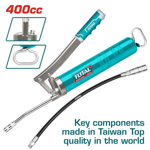 THT111051 Pompe À Graisse Manuelle TOTAL 400 CC Flexible - TOTAL TOOLS TUNISIA Site officiel | Station d'outils