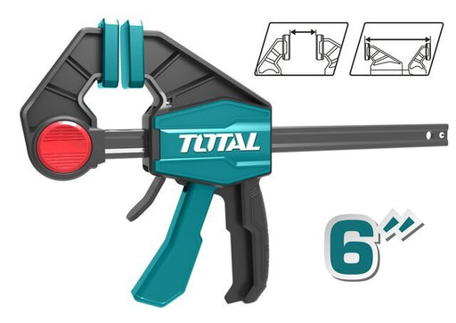 THT1340601 - Pinces À Barre Rapide TOTAL 63x150 - Serrage 60 Kg - TOTAL TOOLS TUNISIA Site officiel | Station d'outils