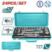 THT141253 - Ensemble Douilles 1/2 TOTAL 24 Pièces - Pratique - TOTAL TOOLS TUNISIA Site officiel | Station d'outils