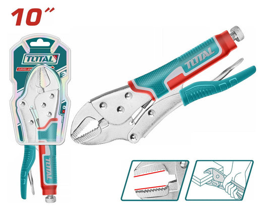 THT191002 Pince etau 10 Pouces TOTAL Précis - TOTAL TOOLS TUNISIA Site officiel | Station d'outils