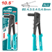 THT32108S Pince À Rivet Total 10,5 Pouces Pour Bricolage - TOTAL TOOLS TUNISIA Site officiel | Station d'outils