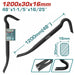 THT431482 Barre De Démolition 1200 Mm Acier Carbone Forgé - TOTAL TOOLS TUNISIA Site officiel | Station d'outils