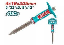 THT4530416 - Broche Maçon TOTAL 305mm Acier 40Cr Précis - TOTAL TOOLS TUNISIA Site officiel | Station d'outils