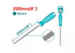THT91886 Lime Manuelle Carrée Total 200 Mm Double Coupe - TOTAL TOOLS TUNISIA Site officiel | Station d'outils