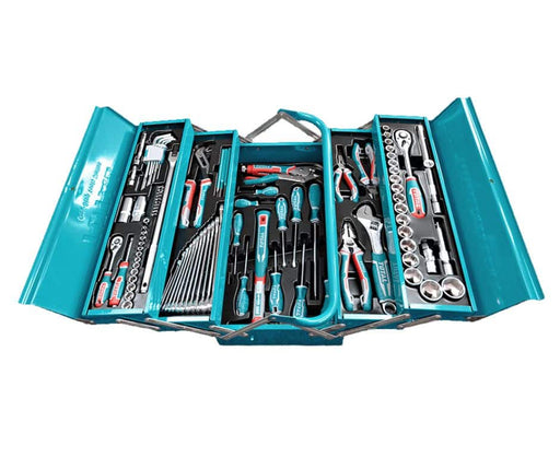 THTCS121081 Coffre À Outils Total 108 Pièces Métallique - TOTAL TOOLS TUNISIA Site officiel | Station d'outils