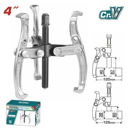 THTGP346 Extracteur 3 Lames TOTAL 4 Pouces CrV Ajustable - TOTAL TOOLS TUNISIA Site officiel | Station d'outils