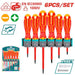 THTIS566 Tournevis Isolés TOTAL 1000V 6 Pièces Électricien - TOTAL TOOLS TUNISIA Site officiel | Station d'outils