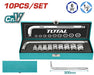 THTL121101 Douilles JX TOTAL 1/2 Pouce Acier Cr - V Haute - TOTAL TOOLS TUNISIA Site officiel | Station d'outils