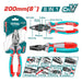 THTMF186 - Pince 8 En 1 Total 200 mm - Coupe Dénudage - TOTAL TOOLS TUNISIA Site officiel | Station d'outils