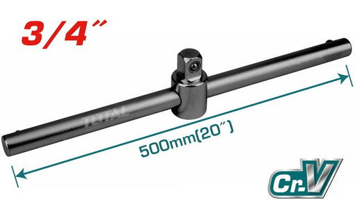 THTSTB34201 - Barre T TOTAL 500mm CrV - Bricolage Mécanique - TOTAL TOOLS TUNISIA Site officiel | Station d'outils