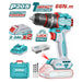 TIDLI20668 - Perceuse Percussion Compacte TOTAL 20V 66Nm - Projets - TOTAL TOOLS TUNISIA Site officiel | Station d'outils