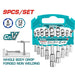 TLASWT0901–Jeu Clés Douille Coude En L TOTAL 9 Pcs–Bricolage - TOTAL TOOLS TUNISIA Site officiel | Station d'outils