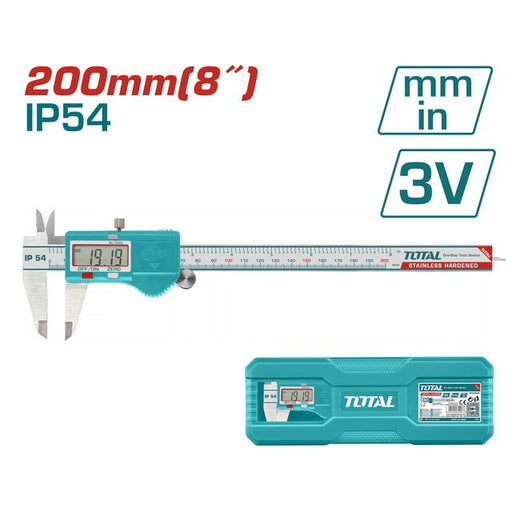 TMT322006 Pied À Coulisse Numérique TOTAL 200 mm Précision - TOTAL TOOLS TUNISIA Site officiel | Station d'outils