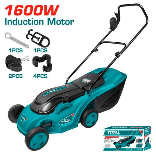 Tondeuse Gazon Électrique 1600W–TOTAL Puissante TGT616151 - TOTAL TOOLS TUNISIA Site officiel | Station d'outils